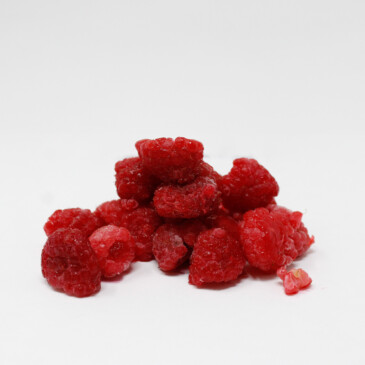Frambuesas orgánicas congeladas 100% naturales. Sin azúcar ni químicos. Ideales para smoothies, bowls y postres saludables.
