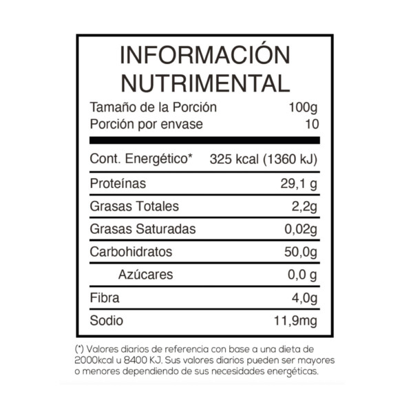Frijol Negro Orgánico Bolsa de 1 kg - Image 3
