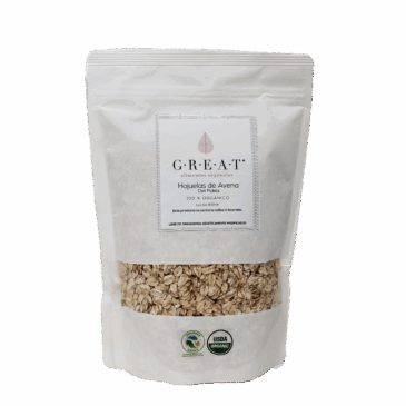 Hojuelas de Avena Orgánica Great Alimentos Orgánicos México