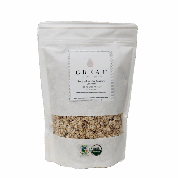 Hojuelas de Avena Orgánica Great Alimentos Orgánicos México