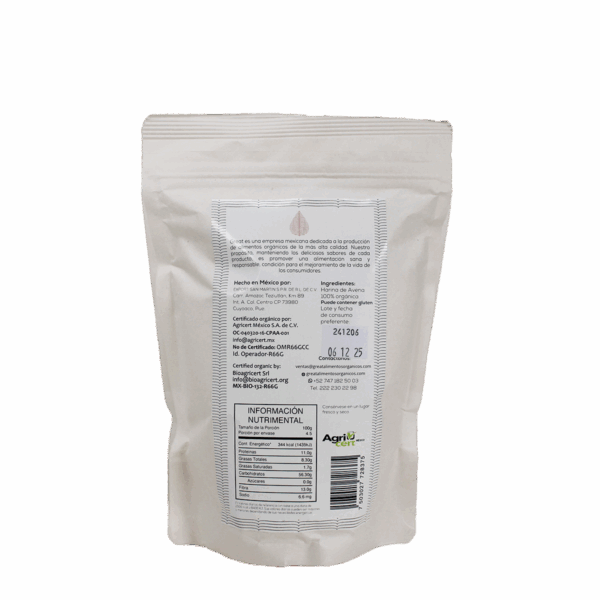 Harina de Avena Bolsa de 450 gr. - Image 2