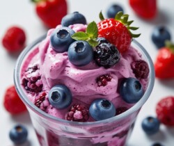 Helado Mix de Berries Orgánicos (Antioxidante y Colorido)